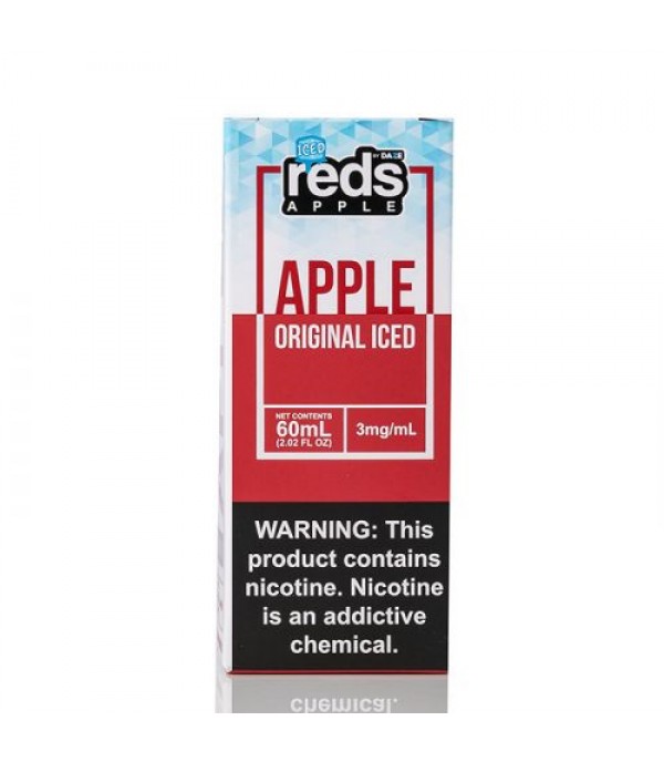 ICED APPLE - Red's Apple E-Juice - 7 Daze - 60mL