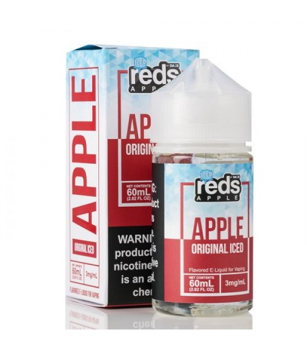 ICED APPLE - Red's Apple E-Juice - 7 Daze - 60mL