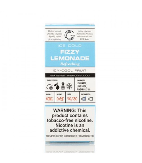 Fizzy Lemonade - Basix Series - Glas E-Liquid - 60mL