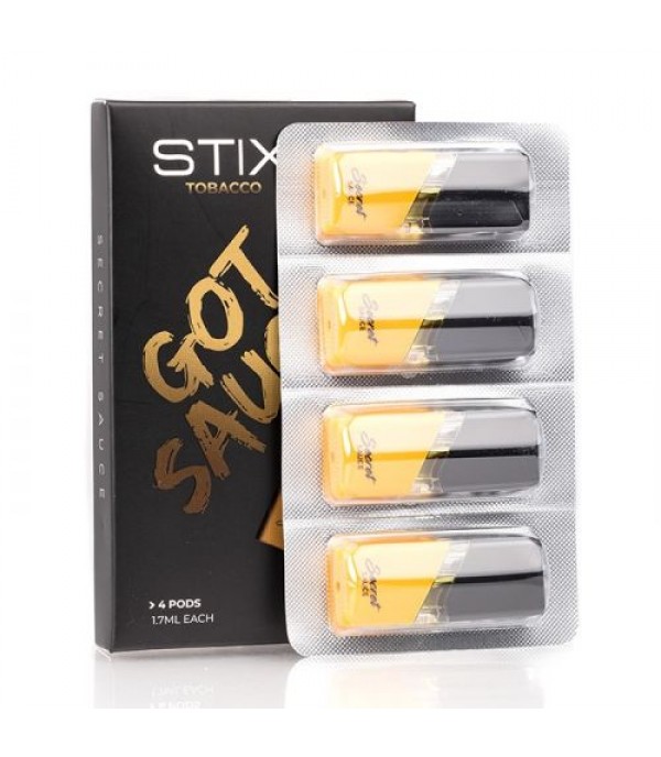 Secret Sauce STIX Replacement Pods - 4 Pack