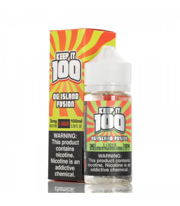 OG Island Fusion - Keep It 100 E-Liquid - 100mL