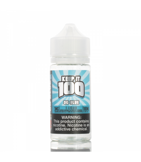 OG Blue - Keep It 100 E-Liquid - 100mL