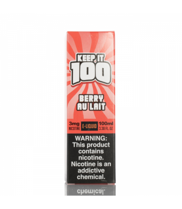 Berry Au Lait - Keep It 100 E-Liquid - 100mL