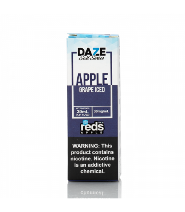 ICED GRAPE - Red's Apple E-Juice - 7 Daze SALT - 30mL
