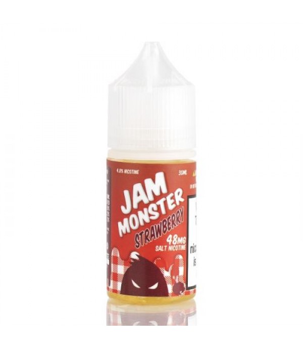 Strawberry - Jam Monster SALTS E-Liquid - 30mL