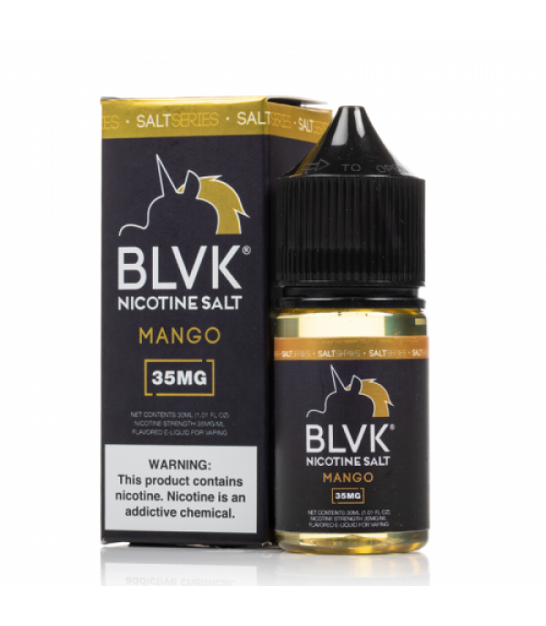 Mango Nicotine SALT - BLVK Unicorn - 30mL