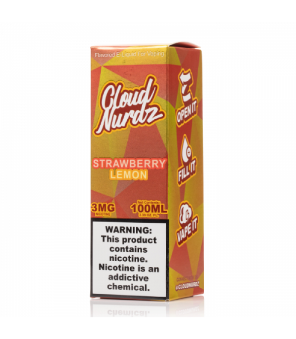 Strawberry Lemon - Cloud Nurdz E-Liquid - 100mL