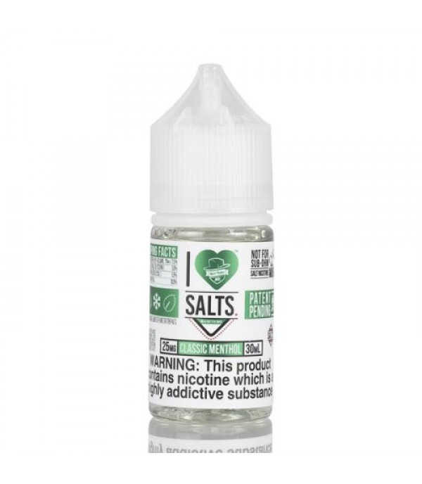 Classic Menthol - I Love Salts - Mad Hatter Juice - 30mL