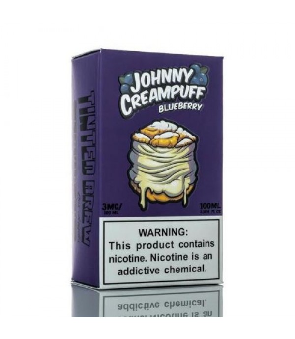 Johnny Creampuff - Blueberry by Tinted Brew Juice Co - 100mL