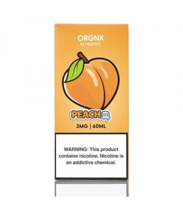 ICED Peach - ORGNX eLiquids - 60mL