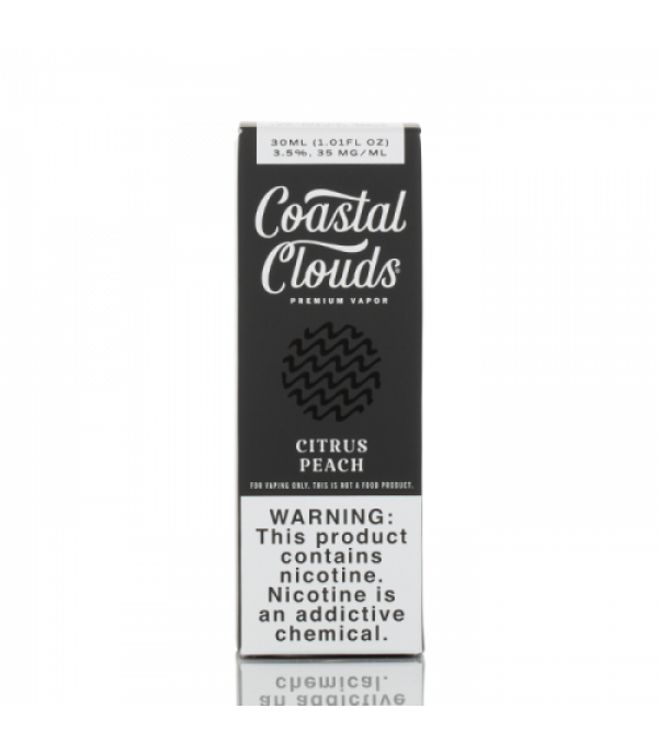 Citrus Peach SALTS - Coastal Clouds Co. - 30mL