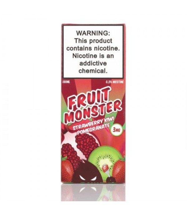 Strawberry Kiwi Pomegranate - Fruit Monster - Jam Monster Liquid - 100mL
