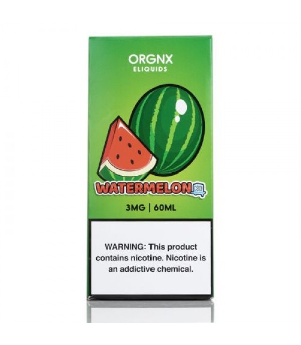 ICED Watermelon - ORGNX eLiquids - 60mL