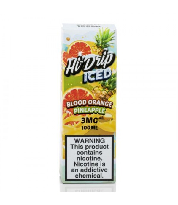 ICED Island Orange - Hi-Drip E-Liquids - 100mL