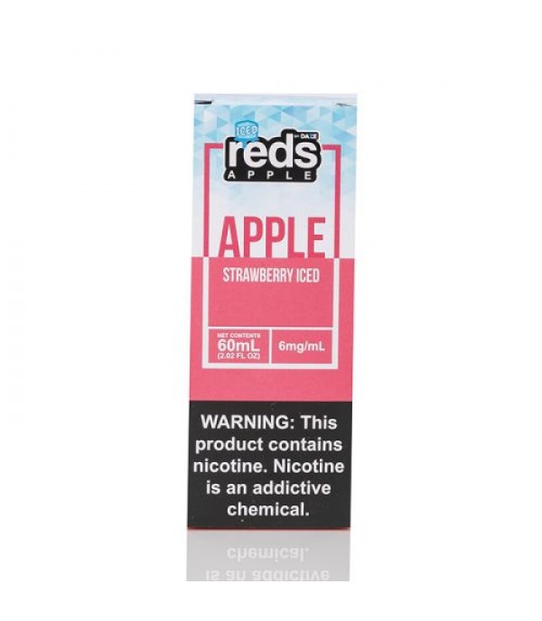 ICED STRAWBERRY - Red's Apple E-Juice - 7 DAZE - 60mL