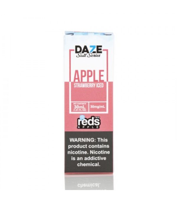ICED STRAWBERRY - Red's Apple E-Juice - 7 DAZE SALT - 30mL