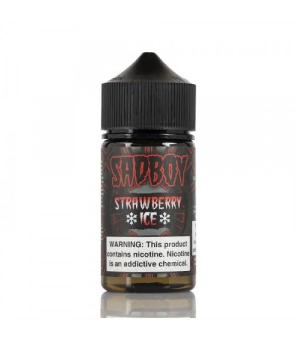 Strawberry ICE - Sadboy E-Liquid - 60mL