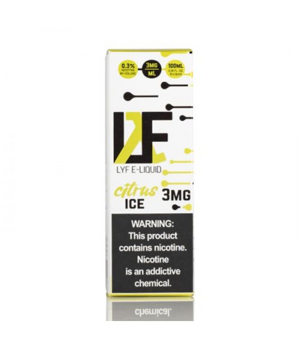 Fresh Citrus ICE - LYF E-Liquid - 100mL