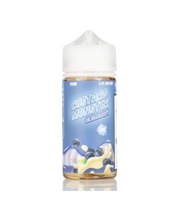 Blueberry Custard - Custard Monster - Jam Monster Liquids - 100mL
