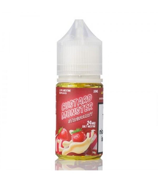 Strawberry Custard - Custard Monster SALTS - 30mL