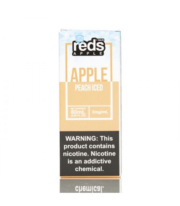 ICED PEACH - Red's Apple E-Juice - 7 Daze - 60mL