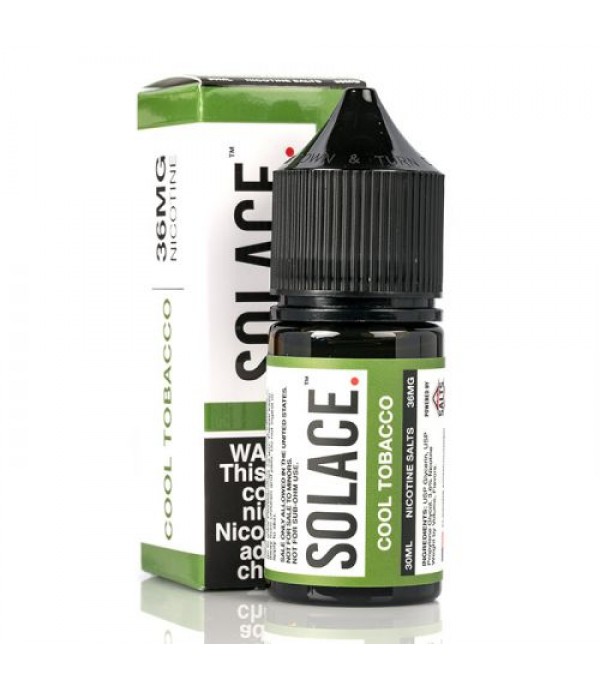 Cool Tobacco - SOLACE Salts - 30mL