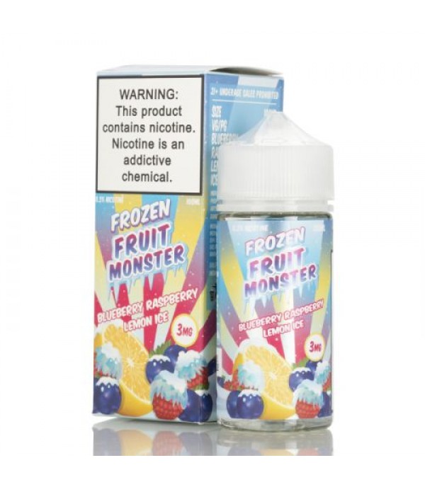 Blueberry Raspberry Lemon ICE - Frozen Fruit Monster Liquid - 100mL