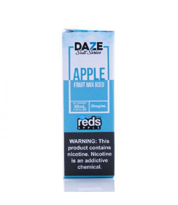 ICED Fruit Mix - Red's Apple E-Juice - 7 DAZE SALT - 30mL