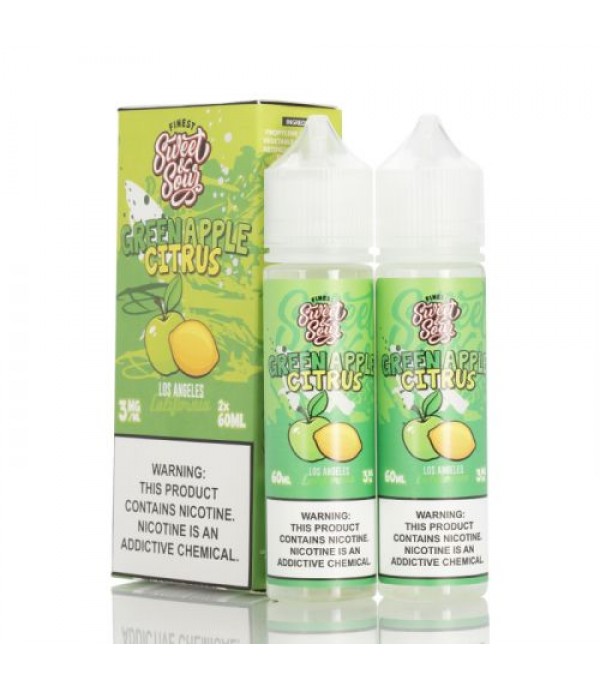 Green Apple Citrus - Sweet and Sour - The Finest E-Liquid - 120mL