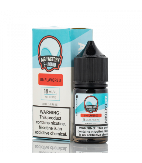Unflavored - Air Factory SALTS - 30mL