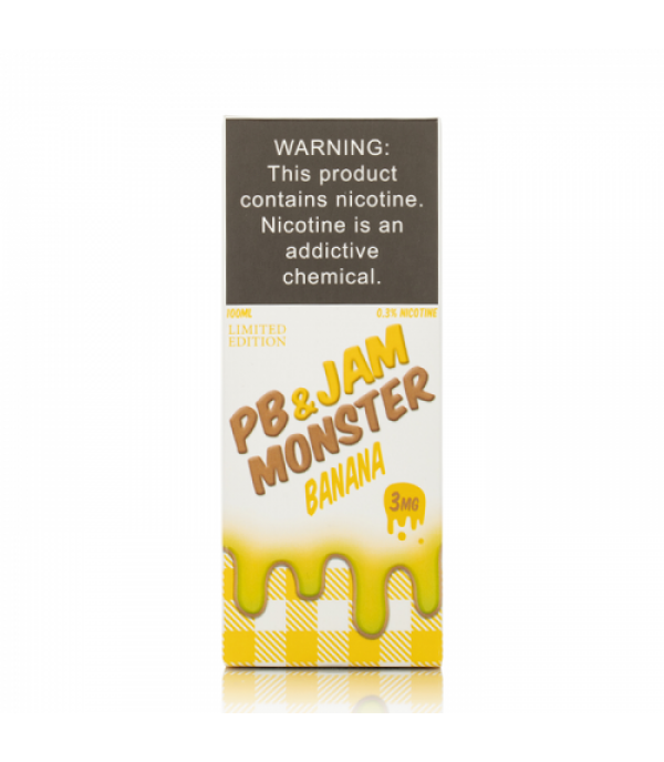 Banana - PB & Jam Monster Liquid - 100mL