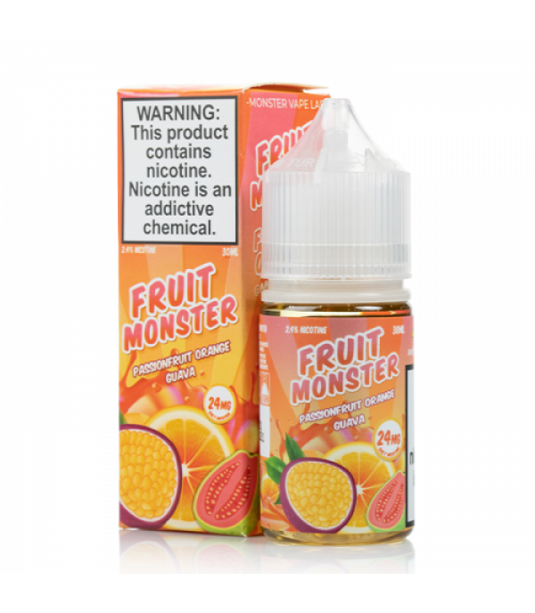 Passion Fruit Orange Guava - Fruit Monster SALT - 30mL