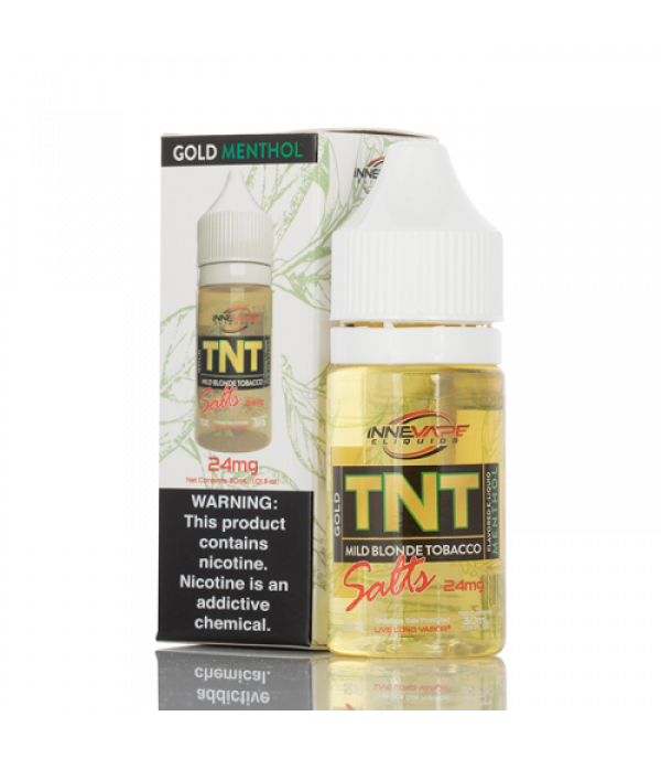 TNT Gold Menthol SALTS - Innevape E-Liquids - 30mL