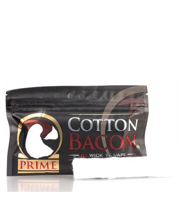 Wick 'n' Vape Organic Cotton Bacon PRIME
