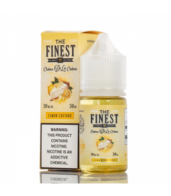 Lemon Custard - The Finest SaltNic Series - 30mL