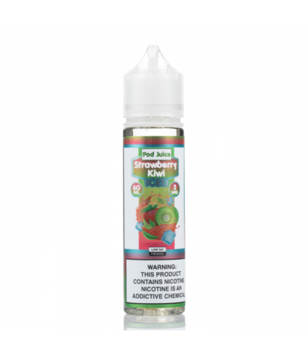 Strawberry Kiwi ICE - Pod Juice E-Liquid - 60mL
